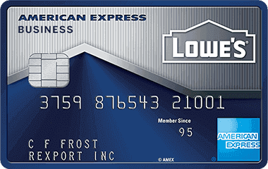 Lowe's Business Rewards Card From American Express