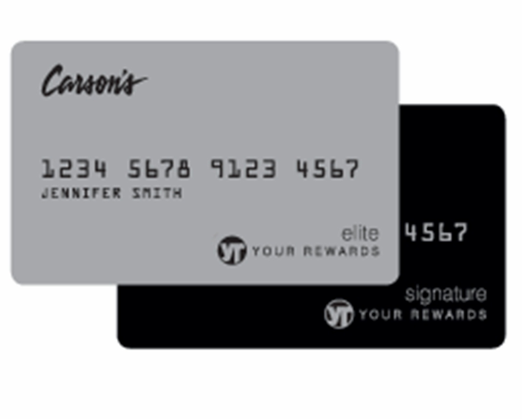 Carson's Credit Card